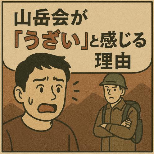 山岳会が「うざい」と感じる理由。登山が好きなだけなのに、なぜこんなに疲れるのか？